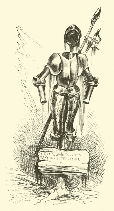 La armadura de Don Quijote de John Gilbert